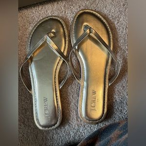 Jcrew leather sandals